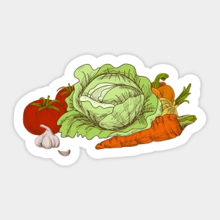 the harvest Sticker